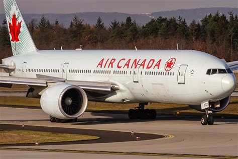 AC8090 Air Canada Flight .